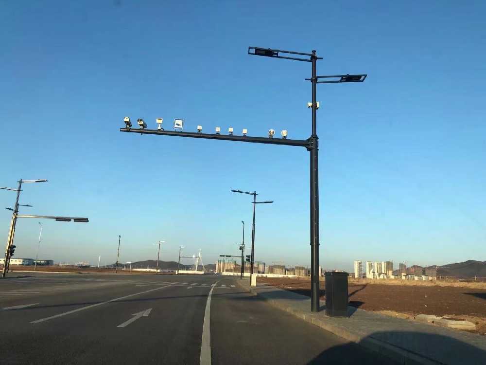 汉川市黑龙江佳木斯综合路灯杆项目