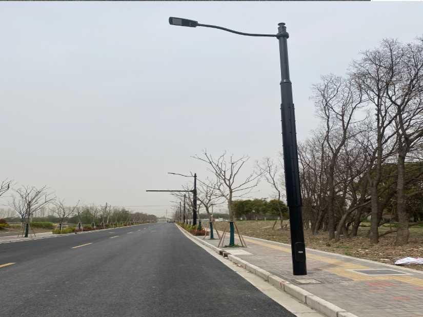 汉川市上海综合杆 太阳能路灯工程